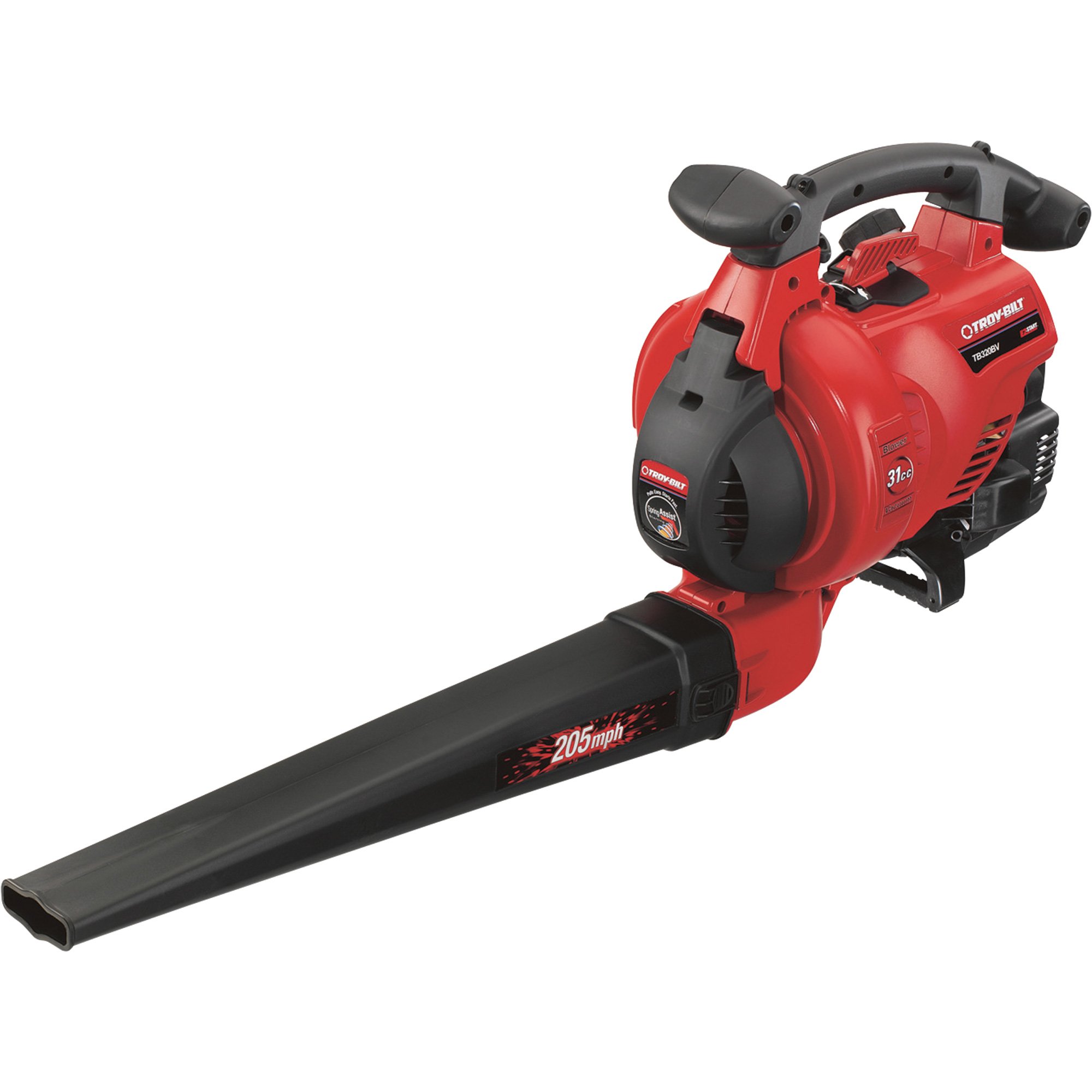 Troy-Bilt Blower/Vac — 31cc, 200 MPH, 405 CFM, Model# TB320BV